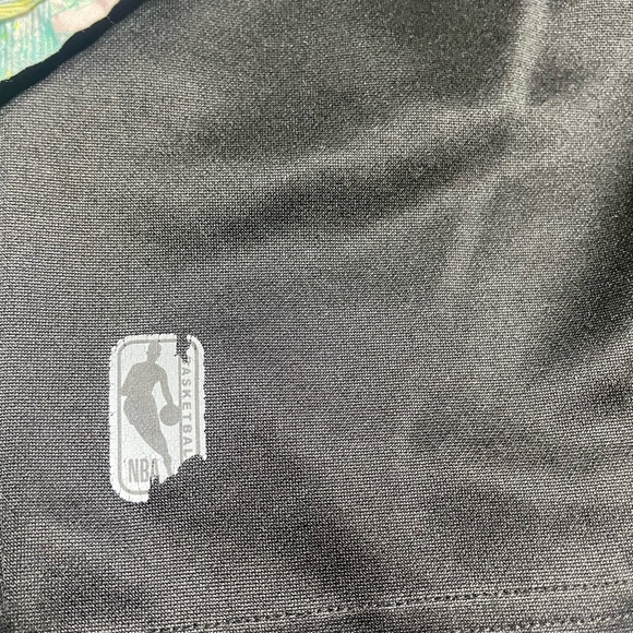 New Balance Light Blue Shirt with Black NBA Shorts size L 12 - Picture 4 of 8